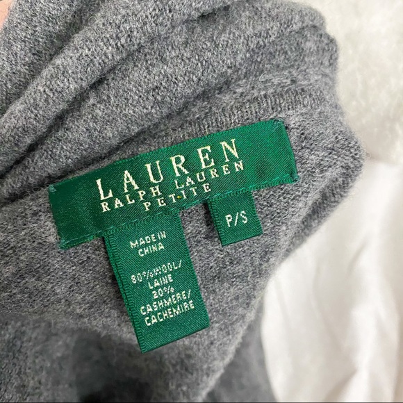 Ralph Lauren Cardigan with attached Scarf - Picture 5 of 5